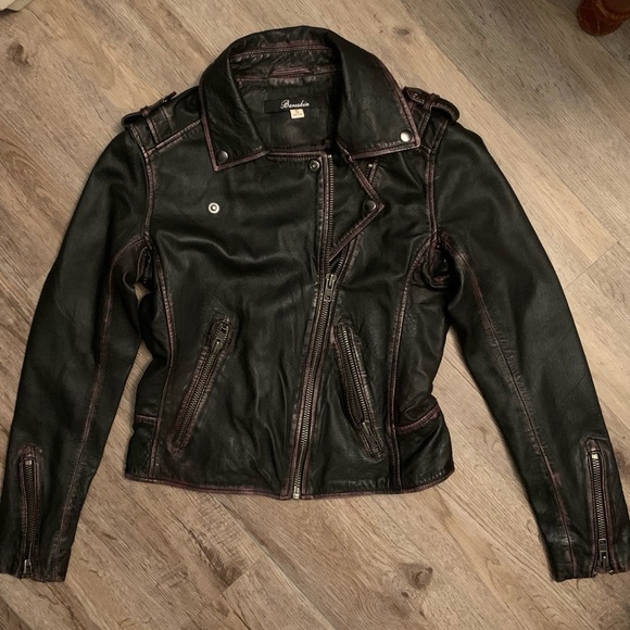 bareskin Jackets & Blazers - NWOT Bareskin 100% REAL lamb leather jacket